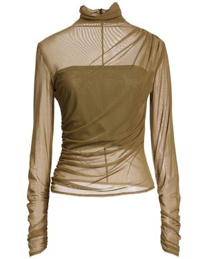 Shiki Military Top Nylon, Elastane - Green