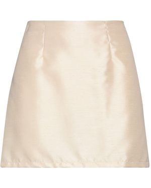 Haveone Mini Skirt Polyester - Natural