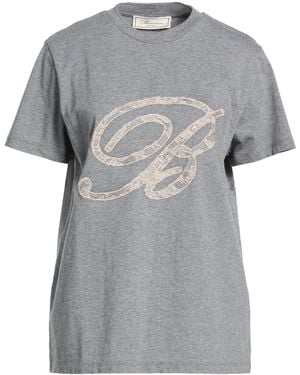 Blumarine T-Shirt Cotton - Grey