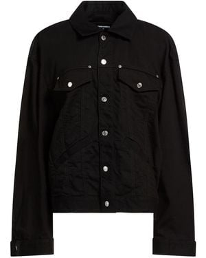 DSquared² Denim Outerwear Cotton, Elastane - Black