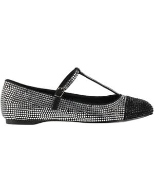 Bibi Lou Ballet Flats - Black