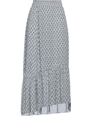 Maje Maxi Skirt Polyester - Grey
