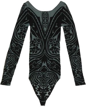 Etro Bodysuit Polyamide, Elastane - Black