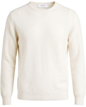 Gran Sasso Sweater Virgin Wool, Viscose, Cashmere - White