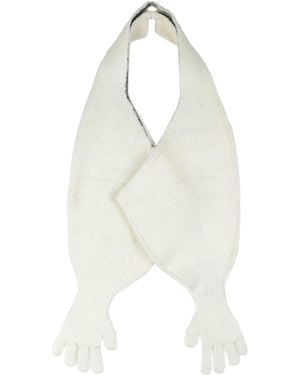 Isa Boulder Gloves Acrylic, Elastane - White