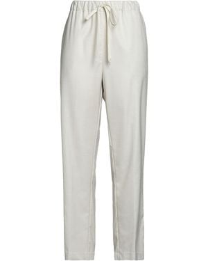 MEIMEIJ Trousers Polyester, Viscose, Elastane, Acetate - Grey