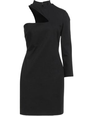 Hanita Mini Dress Viscose, Nylon, Elastane - Black