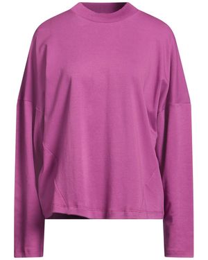 Moorer Mauve T-Shirt Cotton - Pink