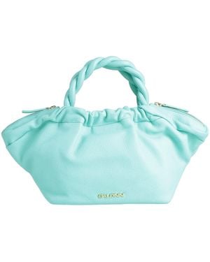 Baldinini Handbag Polyamide, Cow Leather - Blue
