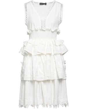 VANESSA SCOTT Robe courte - Blanc