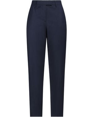 True Royal Trousers Virgin Wool, Elastane - Blue