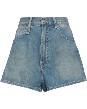 R13 Denim Shorts - Blue