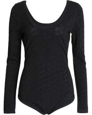 Rabanne Bodysuit - Schwarz