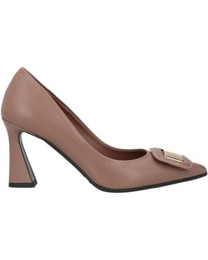 Evaluna Light Pumps Calfskin - Brown