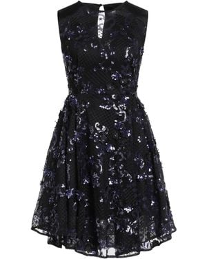 Three Floor Mini Dress - Black