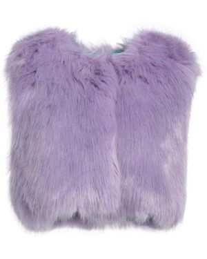 Alabama Muse Borreguito Y Pelo Ecológico - Morado