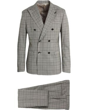 Paoloni Suit Virgin Wool - Grey