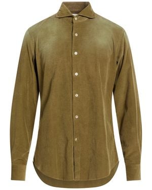 Giannetto Portofino Shirt Cotton - Green