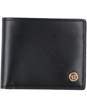 Versace Wallet Calfskin - Black