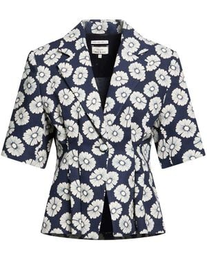 Paul & Joe Midnight Blazer Viscose, Linen - Blue