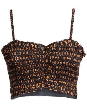 Sandro Top Viscose - Brown