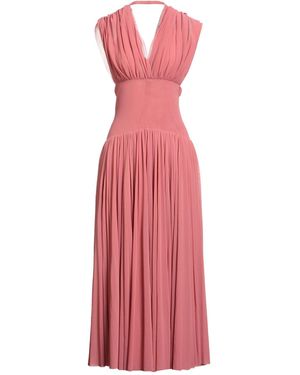 Philosophy Di Lorenzo Serafini Antique Rose Maxi Dress Polyamide - Pink