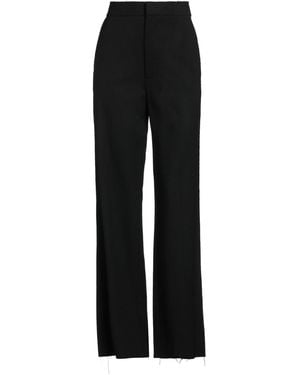 Gauchère Pants Virgin Wool, Elastane - Black