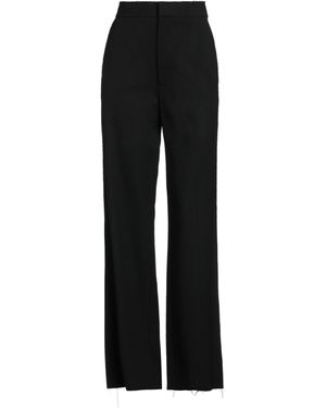 Gauchère Trousers Virgin Wool, Elastane - Black
