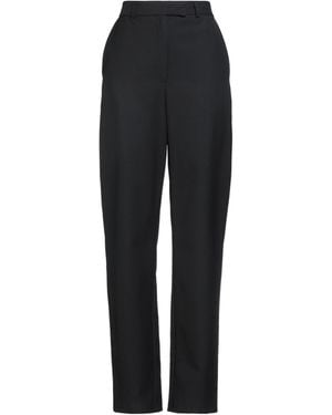 Les Coyotes De Paris Trousers Polyester, Virgin Wool - Black
