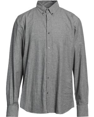 Brooksfield Lead Shirt Cotton - Gray