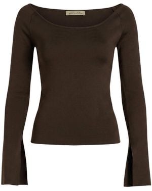 Gentry Portofino Pullover - Braun