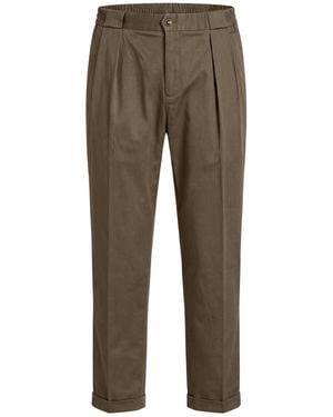 L.B.M. 1911 Military Trousers Cotton, Elastane - Grey