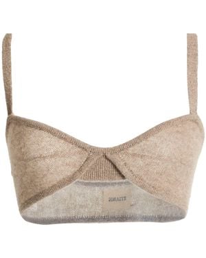 KHAITE Top Cashmere - Natural