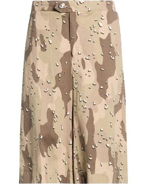 MAISON CRAZY WORKER 3.2 Shorts & Bermuda Shorts Cotton - Natural