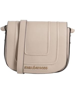 Roccobarocco Cross-Body Bag Textile Fibers - Natural