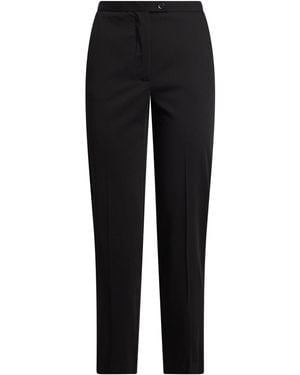 .., merci italia Pants Polyester, Viscose, Wool, Elastane - Black