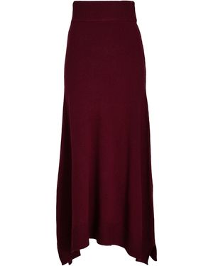 8 by YOOX Maxi Skirt - Purple