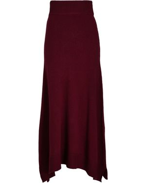 8 by YOOX Maxi Skirt - Purple