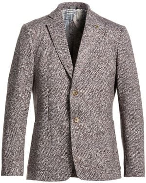 Havana & Co. Blazer Polyester, Cotton, Elastane - Brown