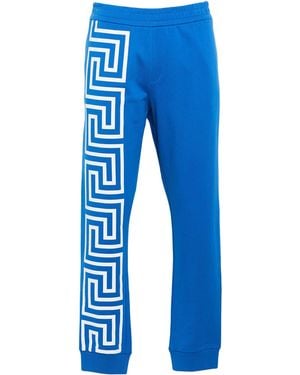 Versace Trousers Cotton - Blue
