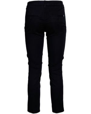 Dondup Midnight Pants Cotton, Elastane - Black
