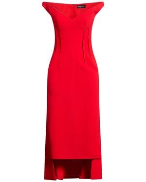 David Koma Midi-Kleid - Rot
