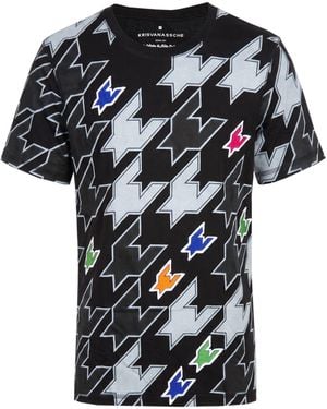 Kris Van Assche T-Shirt Cotton - Black