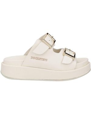 Docksteps Off Sandals Leather - Natural