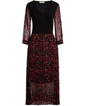 Twinset Midi Dress - Purple