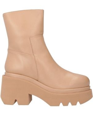 Paloma Barceló Leonor Ankle Boots Leather - Natural