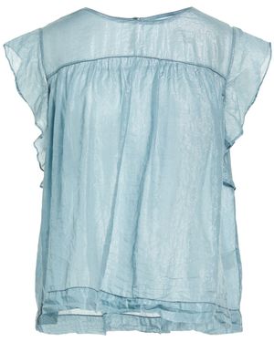 Zhelda Top Silk, Polyamide - Blue