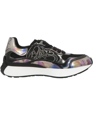 McQueen Trainers Leather, Textile Fibres - Black