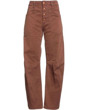 High Pantalon - Marron