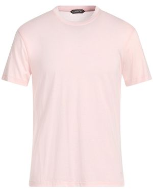 Tom Ford T-Shirt Lyocell, Cotton - Pink
